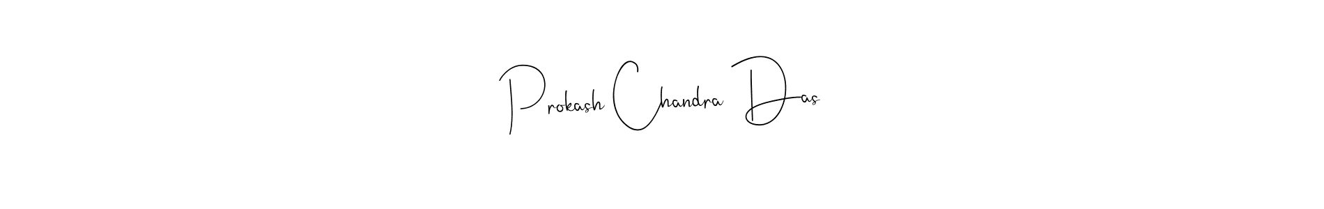 Design your own signature with our free online signature maker. With this signature software, you can create a handwritten (Andilay-7BmLP) signature for name Prokash Chandra Das. Prokash Chandra Das signature style 4 images and pictures png