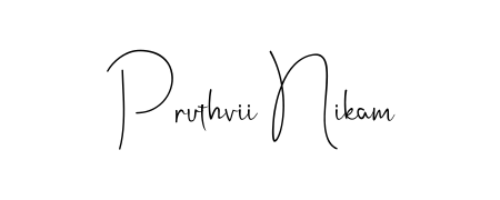 See photos of Pruthvii Nikam official signature. Check more albums & portfolios. Read reviews & check more about Andilay-7BmLP font. Pruthvii Nikam signature style 4 images and pictures png
