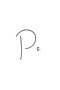 How to Draw Ps signature style? Andilay-7BmLP is a latest design signature styles for name Ps. Ps signature style 4 images and pictures png
