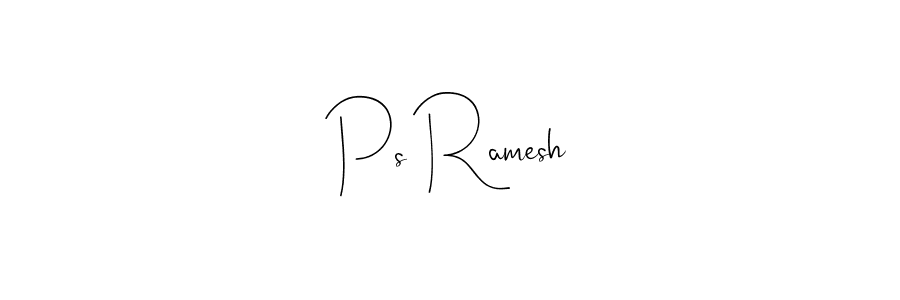 Similarly Andilay-7BmLP is the best handwritten signature design. Signature creator online .You can use it as an online autograph creator for name Ps Ramesh. Ps Ramesh signature style 4 images and pictures png
