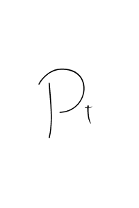 How to Draw Pt signature style? Andilay-7BmLP is a latest design signature styles for name Pt. Pt signature style 4 images and pictures png