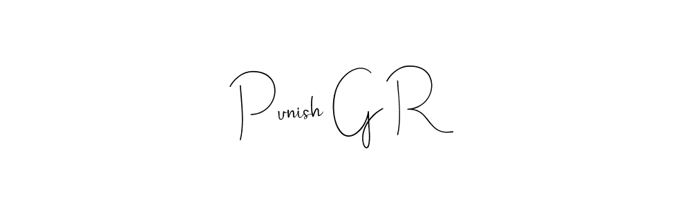 How to Draw Punish G R signature style? Andilay-7BmLP is a latest design signature styles for name Punish G R. Punish G R signature style 4 images and pictures png