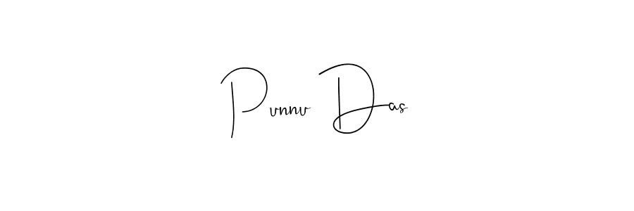 Punnu Das stylish signature style. Best Handwritten Sign (Andilay-7BmLP) for my name. Handwritten Signature Collection Ideas for my name Punnu Das. Punnu Das signature style 4 images and pictures png