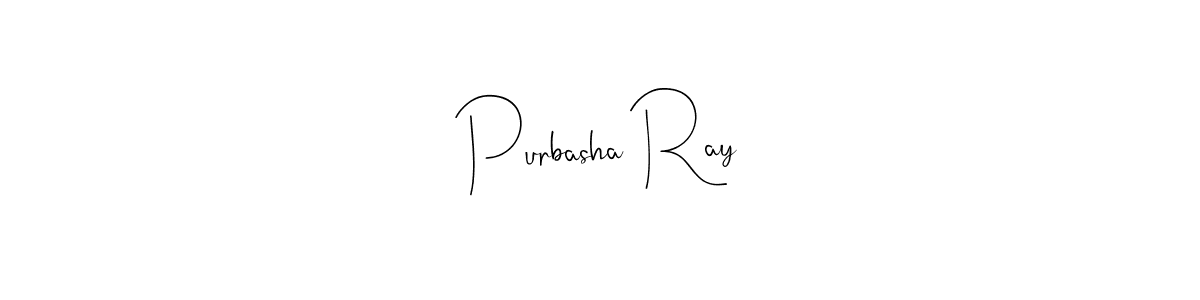Design your own signature with our free online signature maker. With this signature software, you can create a handwritten (Andilay-7BmLP) signature for name Purbasha Ray. Purbasha Ray signature style 4 images and pictures png
