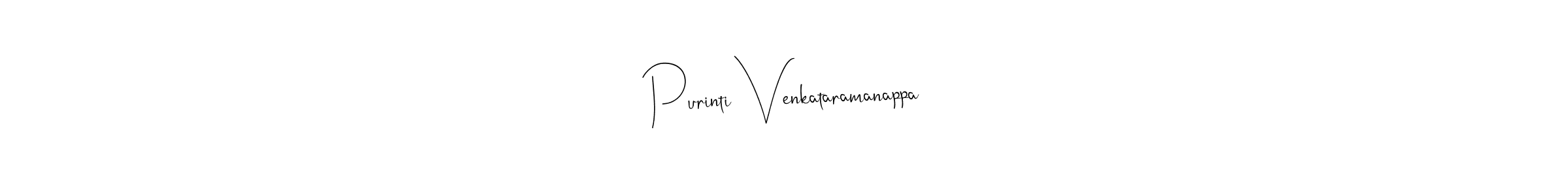 Andilay-7BmLP is a professional signature style that is perfect for those who want to add a touch of class to their signature. It is also a great choice for those who want to make their signature more unique. Get Purinti Venkataramanappa name to fancy signature for free. Purinti Venkataramanappa signature style 4 images and pictures png