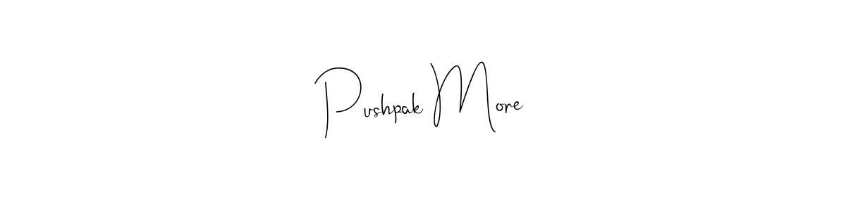 Here are the top 10 professional signature styles for the name Pushpak More. These are the best autograph styles you can use for your name. Pushpak More signature style 4 images and pictures png