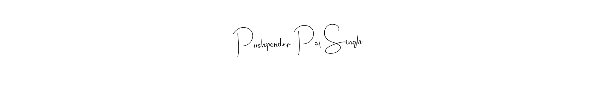 Make a beautiful signature design for name Pushpender Pal Singh. Use this online signature maker to create a handwritten signature for free. Pushpender Pal Singh signature style 4 images and pictures png
