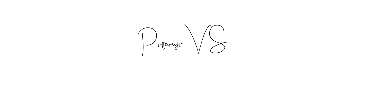 Also You can easily find your signature by using the search form. We will create Puttaraju V S name handwritten signature images for you free of cost using Andilay-7BmLP sign style. Puttaraju V S signature style 4 images and pictures png