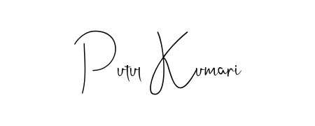 An effortless, minimalist signature concept for Putul Kumari using Andilay-7BmLP design. Clean lines that look great on any document. Putul Kumari signature style 4 images and pictures png