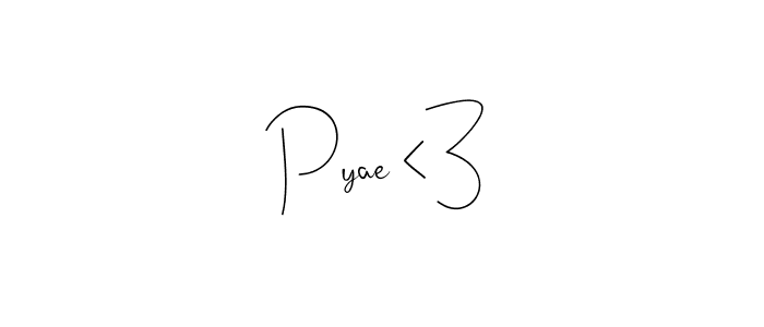 Here are the top 10 professional signature styles for the name Pyae <3. These are the best autograph styles you can use for your name. Pyae <3 signature style 4 images and pictures png