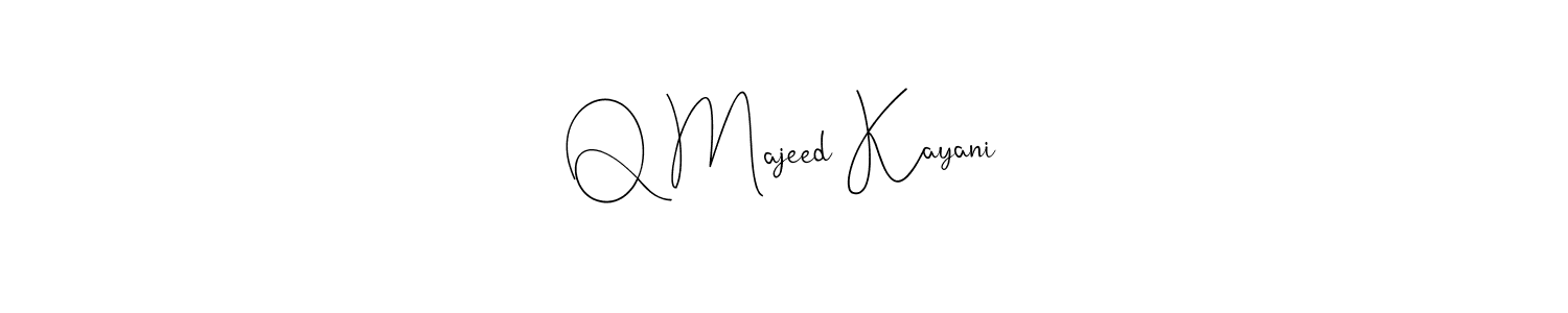 How to Draw Q Majeed Kayani signature style? Andilay-7BmLP is a latest design signature styles for name Q Majeed Kayani. Q Majeed Kayani signature style 4 images and pictures png