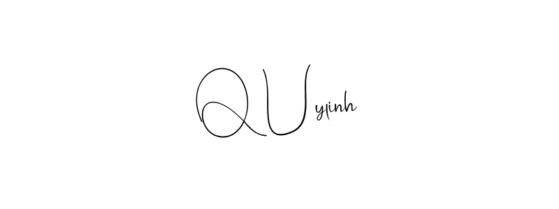 How to Draw Q Uylinh signature style? Andilay-7BmLP is a latest design signature styles for name Q Uylinh. Q Uylinh signature style 4 images and pictures png