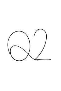 Make a beautiful signature design for name Q2. With this signature (Andilay-7BmLP) style, you can create a handwritten signature for free. Q2 signature style 4 images and pictures png