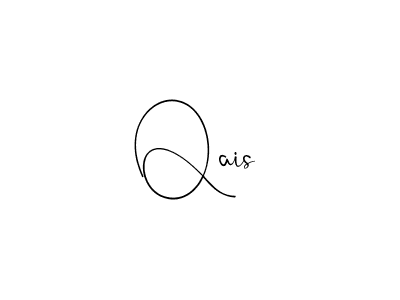 You should practise on your own different ways (Andilay-7BmLP) to write your name (Qais) in signature. don't let someone else do it for you. Qais signature style 4 images and pictures png