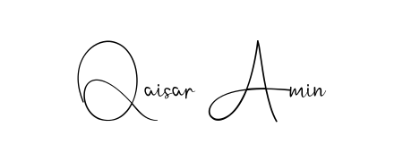 Create your official email sign-off with Qaisar Amin name in Andilay-7BmLP style. Crisp, clean, and perfectly legible across all screens. Qaisar Amin signature style 4 images and pictures png