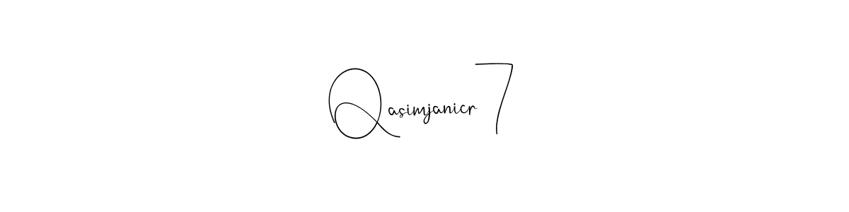 It looks lik you need a new signature style for name Qasimjanicr7. Design unique handwritten (Andilay-7BmLP) signature with our free signature maker in just a few clicks. Qasimjanicr7 signature style 4 images and pictures png