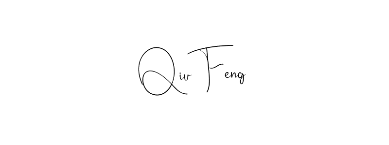 Make a beautiful signature design for name Qiu Feng. Use this online signature maker to create a handwritten signature for free. Qiu Feng signature style 4 images and pictures png