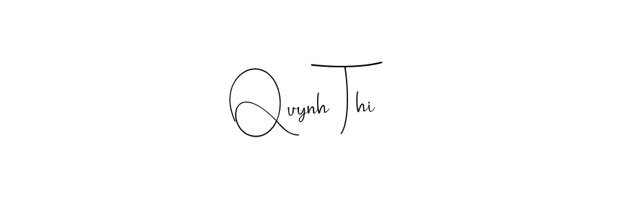 Make a beautiful signature design for name Quynh Thi. Use this online signature maker to create a handwritten signature for free. Quynh Thi signature style 4 images and pictures png