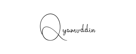 It looks like you need a new signature style for name Qyamuddin. Design unique handwritten (Andilay-7BmLP) signature with our free signature maker in just a few clicks. Qyamuddin signature style 4 images and pictures png