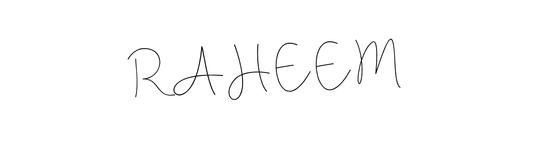 Check out images of Autograph of R A H E E M name. Actor R A H E E M Signature Style. Andilay-7BmLP is a professional sign style online. R A H E E M signature style 4 images and pictures png