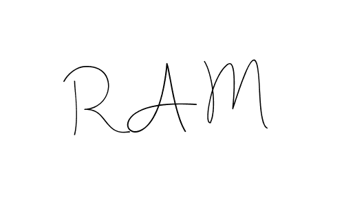 Similarly Andilay-7BmLP is the best handwritten signature design. Signature creator online .You can use it as an online autograph creator for name R A M. R A M signature style 4 images and pictures png