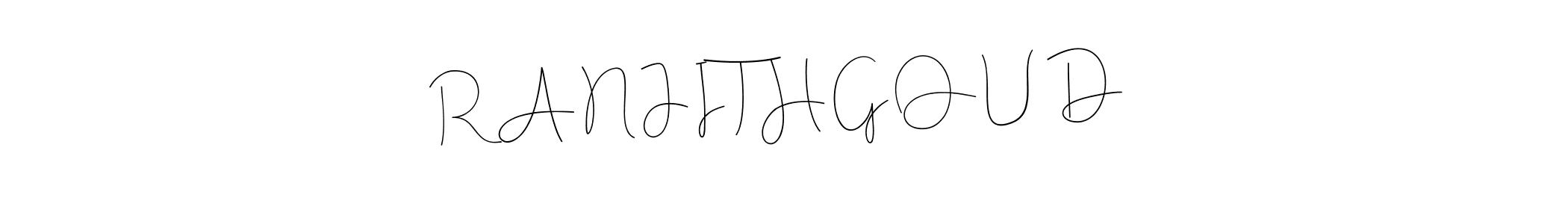 Use a signature maker to create a handwritten signature online. With this signature software, you can design (Andilay-7BmLP) your own signature for name R A N J I T H G O U D. R A N J I T H G O U D signature style 4 images and pictures png