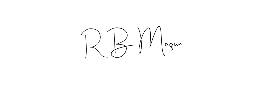 Here are the top 10 professional signature styles for the name R B Magar. These are the best autograph styles you can use for your name. R B Magar signature style 4 images and pictures png