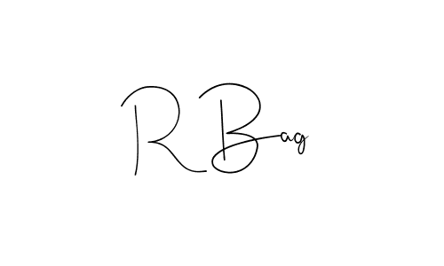 Use a signature maker to create a handwritten signature online. With this signature software, you can design (Andilay-7BmLP) your own signature for name R Bag. R Bag signature style 4 images and pictures png