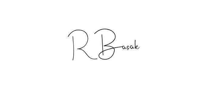 Here are the top 10 professional signature styles for the name R Basak. These are the best autograph styles you can use for your name. R Basak signature style 4 images and pictures png