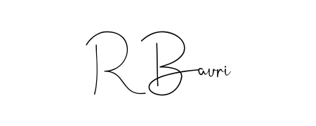 Give your name R Bauri an exquisite flair with the Andilay-7BmLP script font. Ideal for contracts, resumes, and formal letterheads. R Bauri signature style 4 images and pictures png