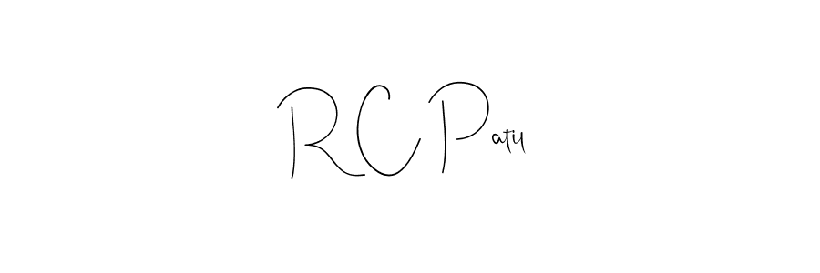Use a signature maker to create a handwritten signature online. With this signature software, you can design (Andilay-7BmLP) your own signature for name R C Patil. R C Patil signature style 4 images and pictures png