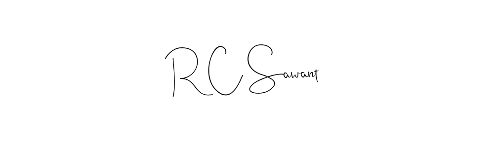 This is the best signature style for the R C Sawant name. Also you like these signature font (Andilay-7BmLP). Mix name signature. R C Sawant signature style 4 images and pictures png