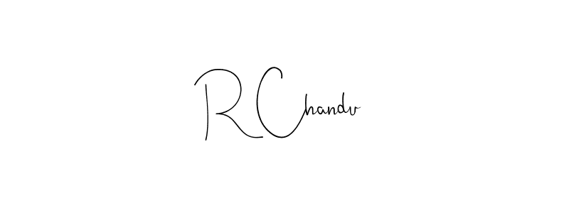 Make a beautiful signature design for name R Chandu. Use this online signature maker to create a handwritten signature for free. R Chandu signature style 4 images and pictures png