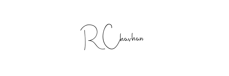 The best way (Andilay-7BmLP) to make a short signature is to pick only two or three words in your name. The name R Chavhan include a total of six letters. For converting this name. R Chavhan signature style 4 images and pictures png