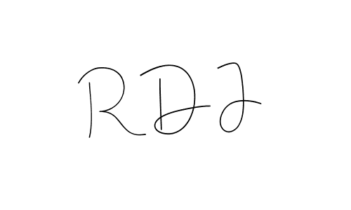 How to Draw R D J signature style? Andilay-7BmLP is a latest design signature styles for name R D J. R D J signature style 4 images and pictures png