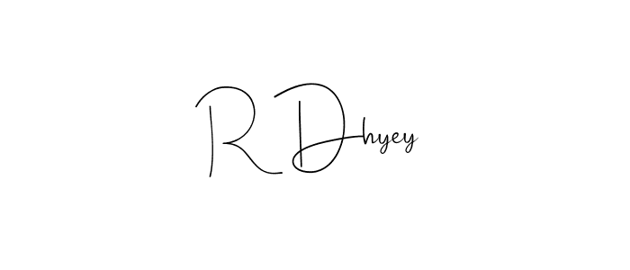 See photos of R Dhyey official signature by Spectra . Check more albums & portfolios. Read reviews & check more about Andilay-7BmLP font. R Dhyey signature style 4 images and pictures png