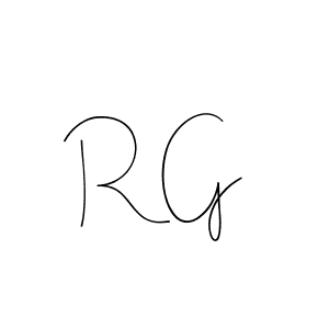 Best and Professional Signature Style for R G. Andilay-7BmLP Best Signature Style Collection. R G signature style 4 images and pictures png