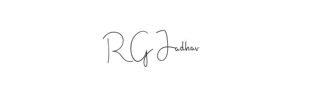 This is the best signature style for the R G Jadhav name. Also you like these signature font (Andilay-7BmLP). Mix name signature. R G Jadhav signature style 4 images and pictures png