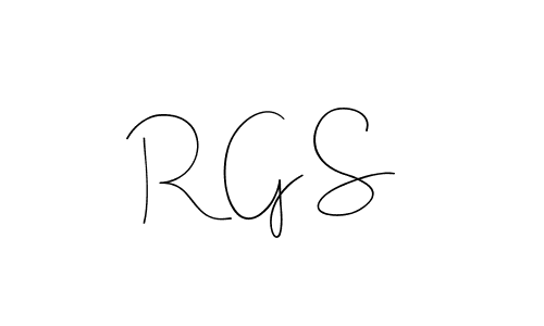 Best and Professional Signature Style for R G S. Andilay-7BmLP Best Signature Style Collection. R G S signature style 4 images and pictures png