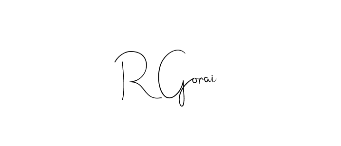 How to Draw R Gorai signature style? Andilay-7BmLP is a latest design signature styles for name R Gorai. R Gorai signature style 4 images and pictures png
