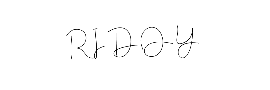R I D O Y stylish signature style. Best Handwritten Sign (Andilay-7BmLP) for my name. Handwritten Signature Collection Ideas for my name R I D O Y. R I D O Y signature style 4 images and pictures png