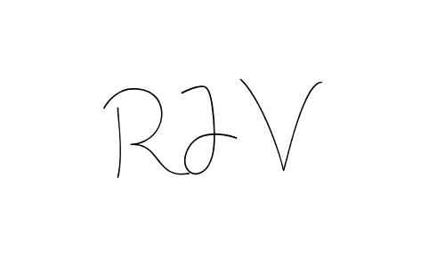 Make a beautiful signature design for name R J V. Use this online signature maker to create a handwritten signature for free. R J V signature style 4 images and pictures png