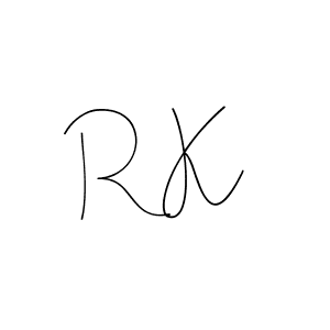 This is the best signature style for the R K name. Also you like these signature font (Andilay-7BmLP). Mix name signature. R K signature style 4 images and pictures png