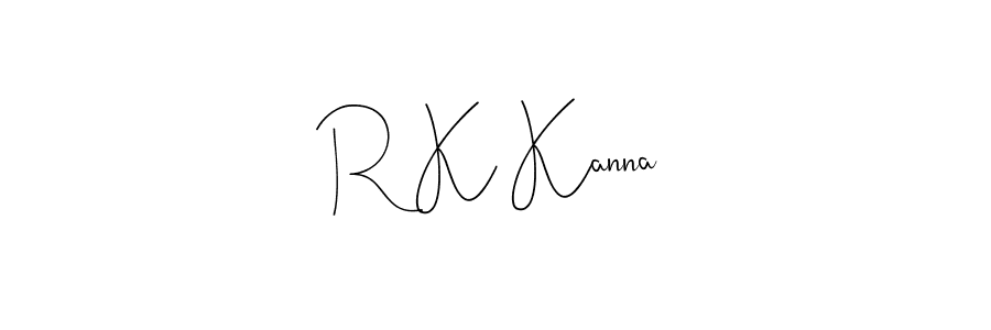 How to Draw R K Kanna signature style? Andilay-7BmLP is a latest design signature styles for name R K Kanna. R K Kanna signature style 4 images and pictures png