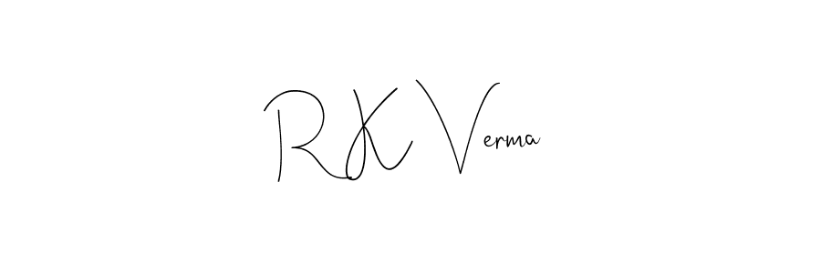 Here are the top 10 professional signature styles for the name R K Verma. These are the best autograph styles you can use for your name. R K Verma signature style 4 images and pictures png