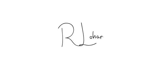 This is the best signature style for the R Lohar name. Also you like these signature font (Andilay-7BmLP). Mix name signature. R Lohar signature style 4 images and pictures png