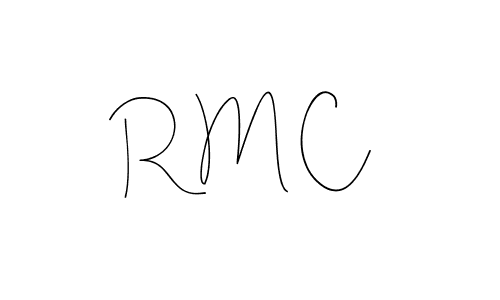 How to Draw R M C signature style? Andilay-7BmLP is a latest design signature styles for name R M C. R M C signature style 4 images and pictures png