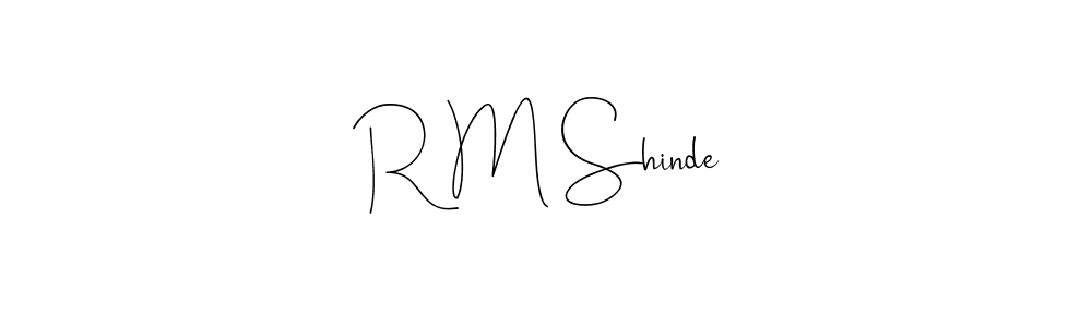 It looks lik you need a new signature style for name R M Shinde. Design unique handwritten (Andilay-7BmLP) signature with our free signature maker in just a few clicks. R M Shinde signature style 4 images and pictures png