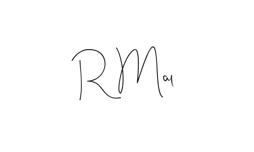 Use a signature maker to create a handwritten signature online. With this signature software, you can design (Andilay-7BmLP) your own signature for name R Mal. R Mal signature style 4 images and pictures png