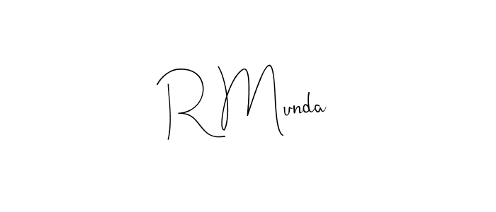 How to Draw R Munda signature style? Andilay-7BmLP is a latest design signature styles for name R Munda. R Munda signature style 4 images and pictures png